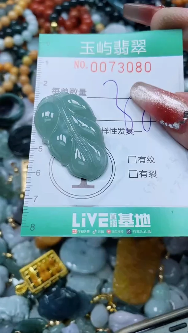 【闪购商品】翡翠颈饰未镶嵌闪购0073080