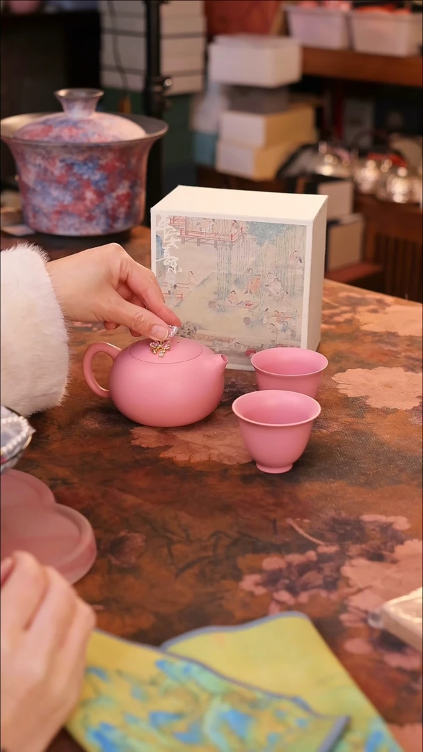 【闪购商品】陶瓷茶具（无礼盒无茶盘）@@A9241