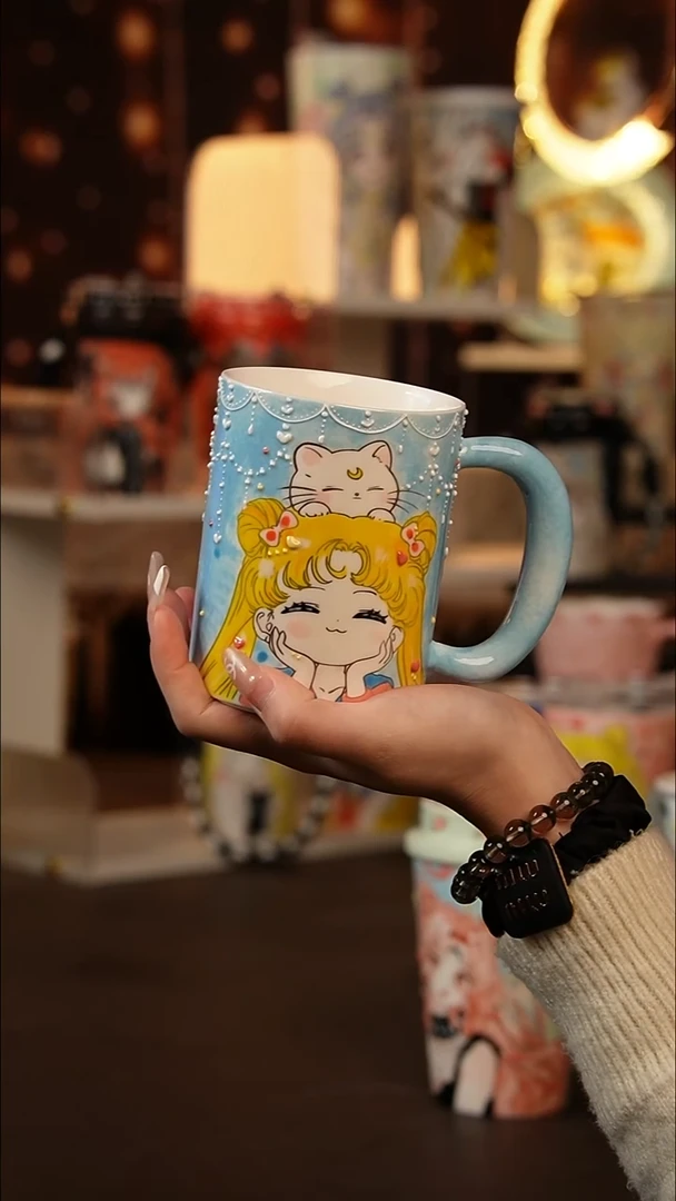 （玉泥）景德镇手工手绘文创陶瓷杯