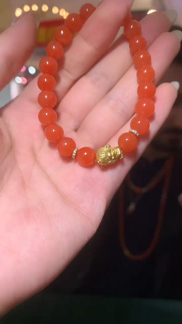 未镶嵌手串南红玛瑙【宝石世家严选】
