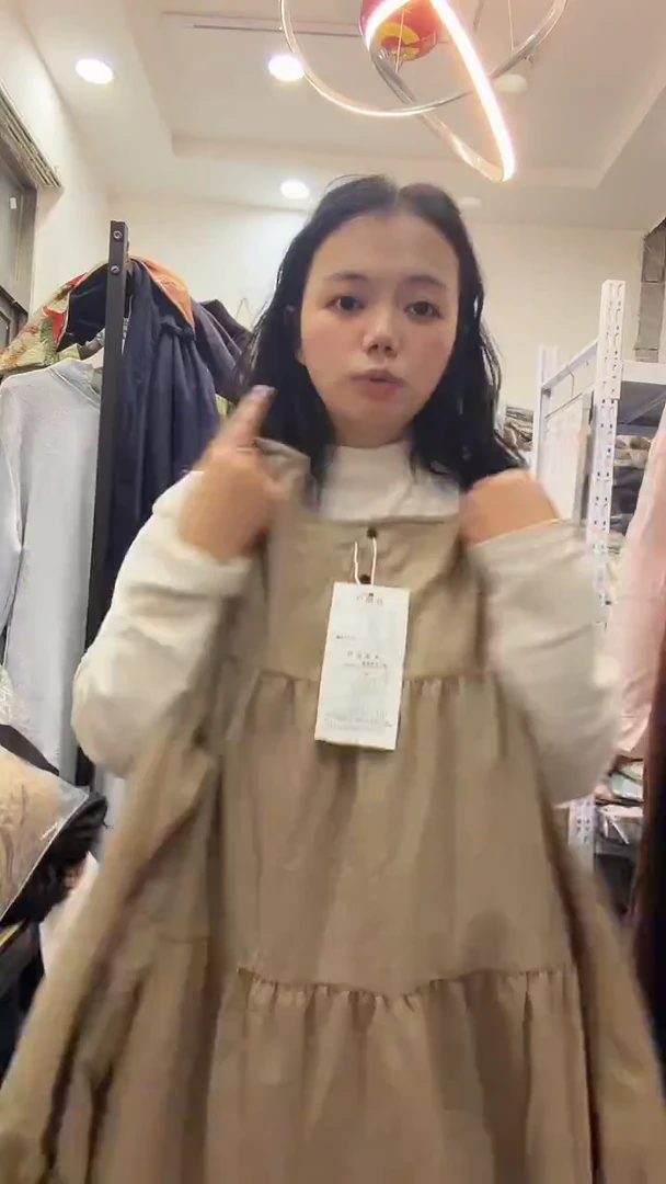 常规款NO退NO换 S 咖色蛋糕娃娃衫