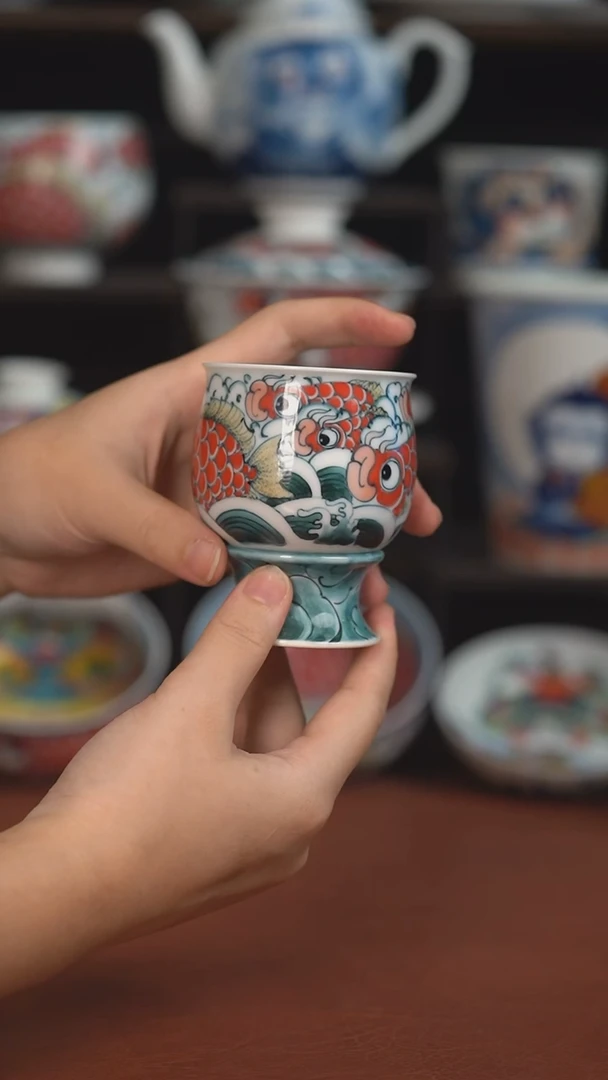 老师作品九鱼蛋杯（宠粉福利 ）