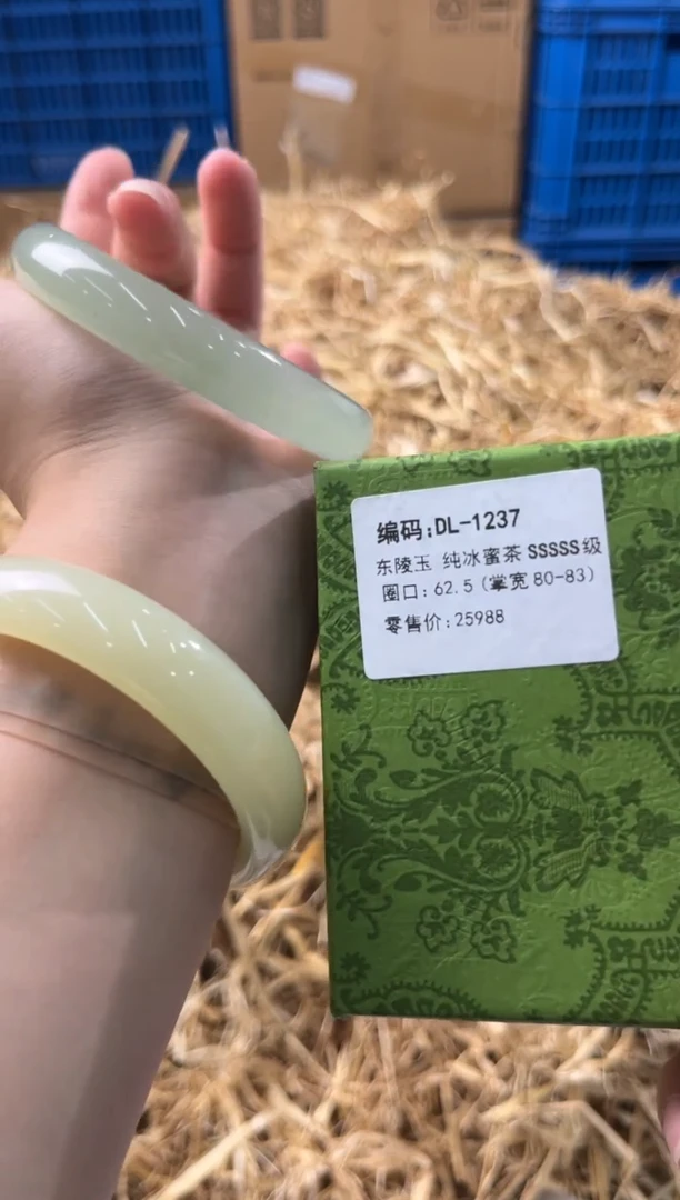 未镶嵌手镯石英质玉DL-1237
