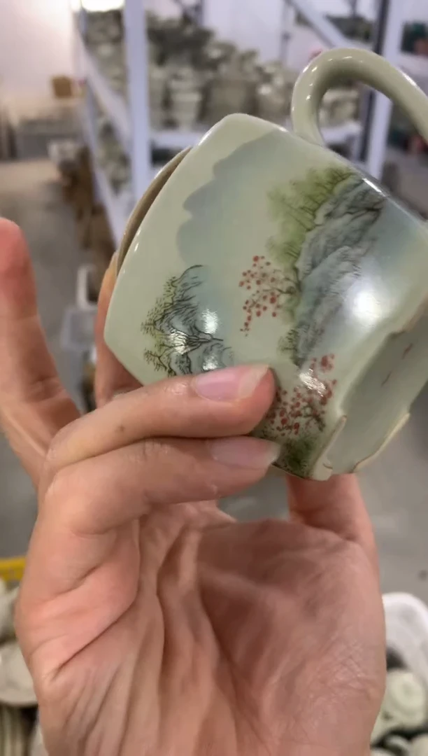 1微微瑕疵茶杯茶具盖碗【安全包装不带礼盒】