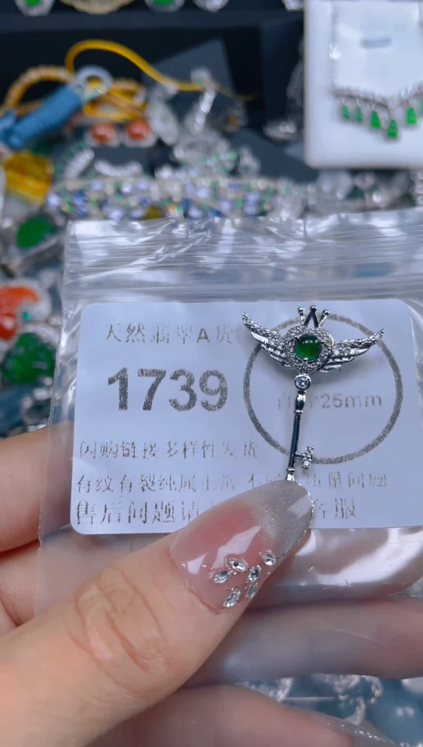颈饰未镶嵌翡翠1739