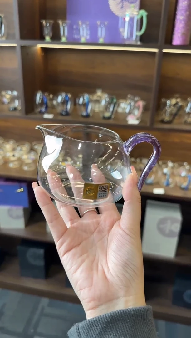 野*麻禾器 淡然浅紫色