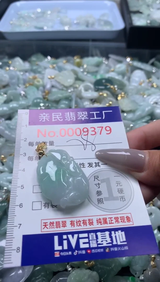 颈饰未镶嵌翡翠9379