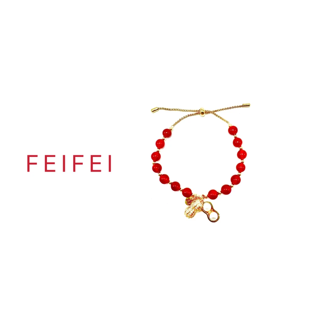 铜合金手链 【好事发生】FEIFEI 经典百搭轻奢手链  XM208