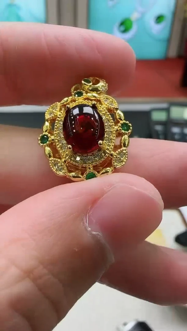 琥珀颈饰未镶嵌LX琥珀吊坠GLL-多样性发其一