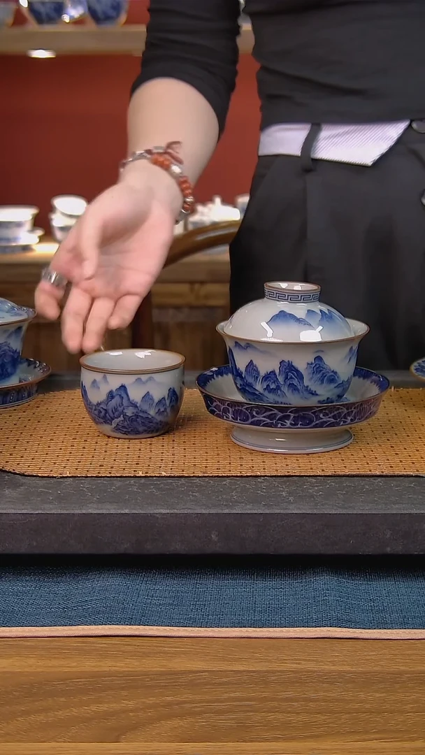 简装家用款2件套 老陶泥开片纹陶瓷茶具
