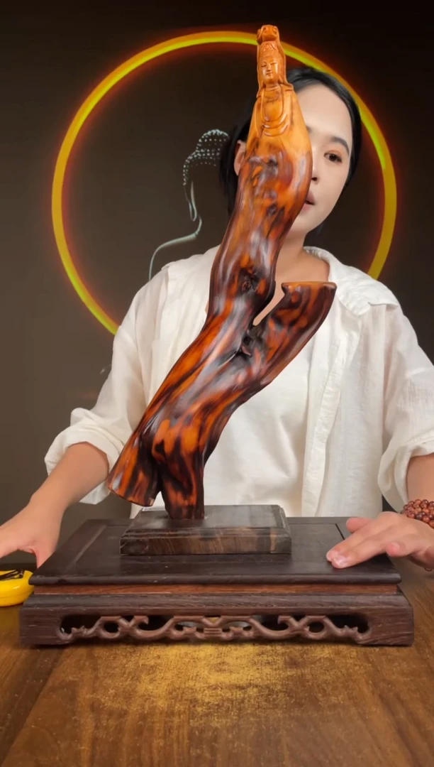 柏木（崖柏）手工摆件,先抢先得! 编号:243