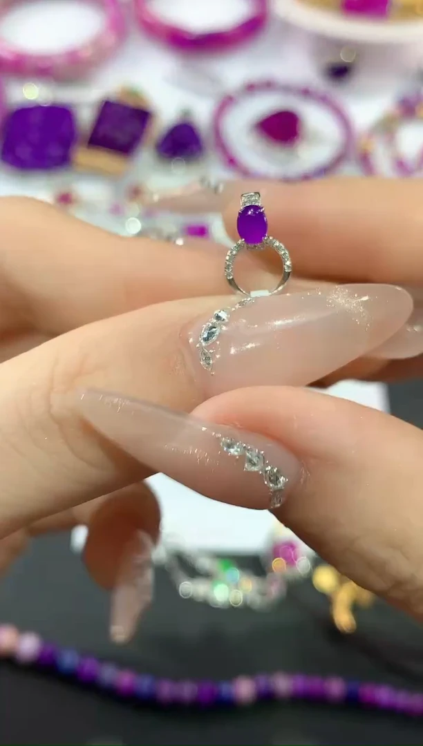 苏纪石（舒俱来）18K金镶嵌.扣头