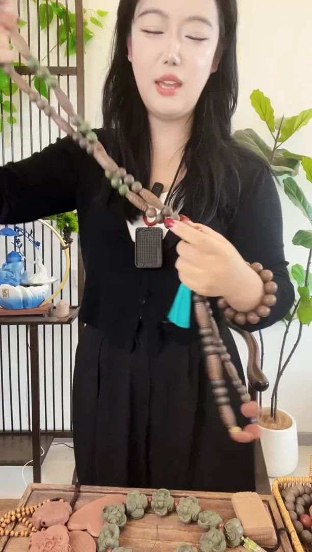 泥塑天目藏香＋丹玫＋龙涎大脖挂
