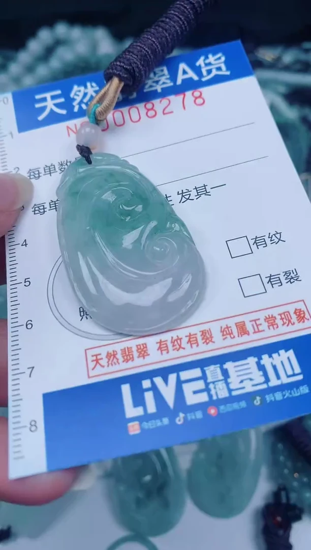 颈饰未镶嵌翡翠00008278