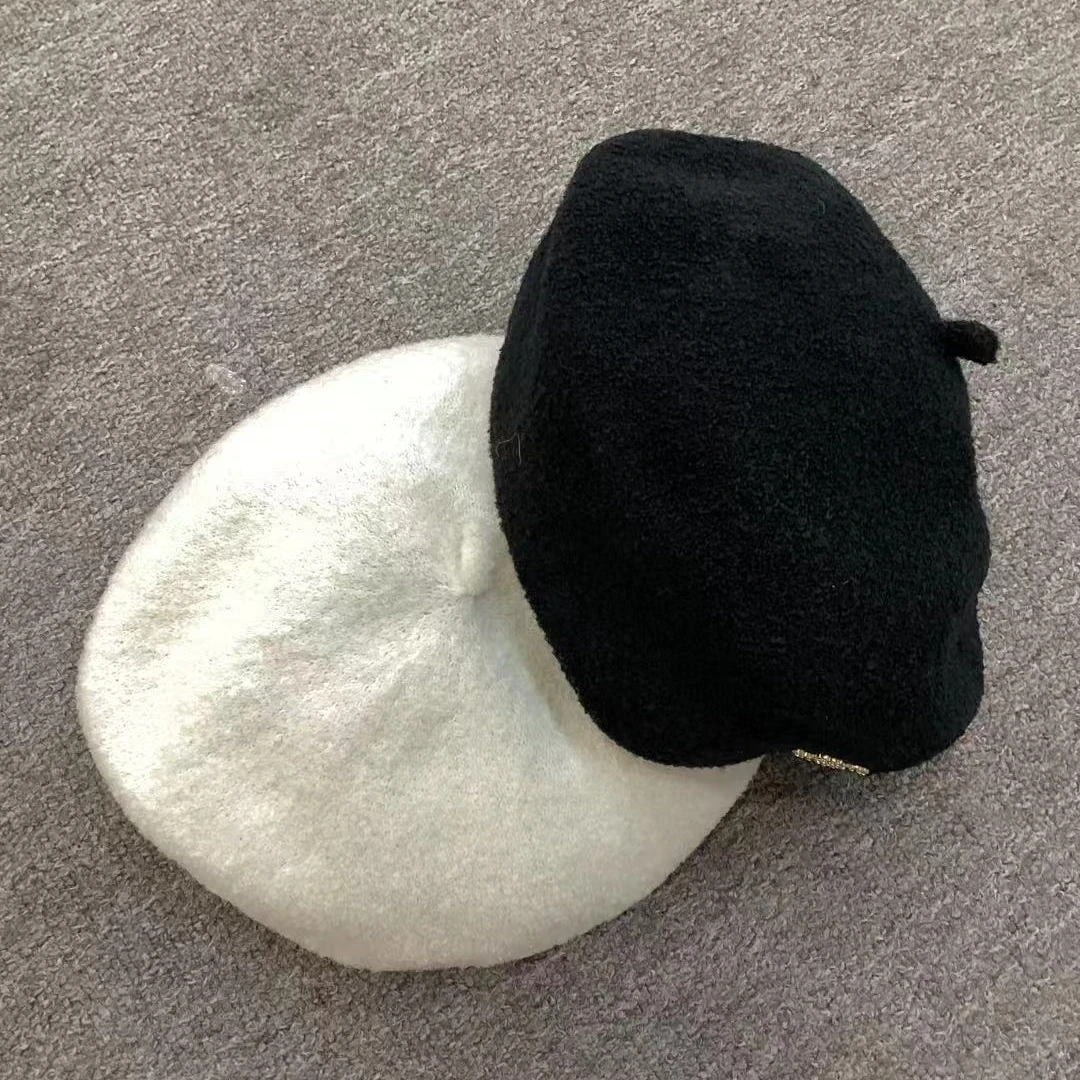 子艳欧货百搭时尚秋冬贝雷帽