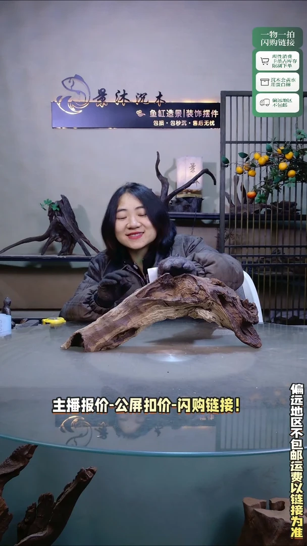 老****鱼景沐沉木C805 48-10-19