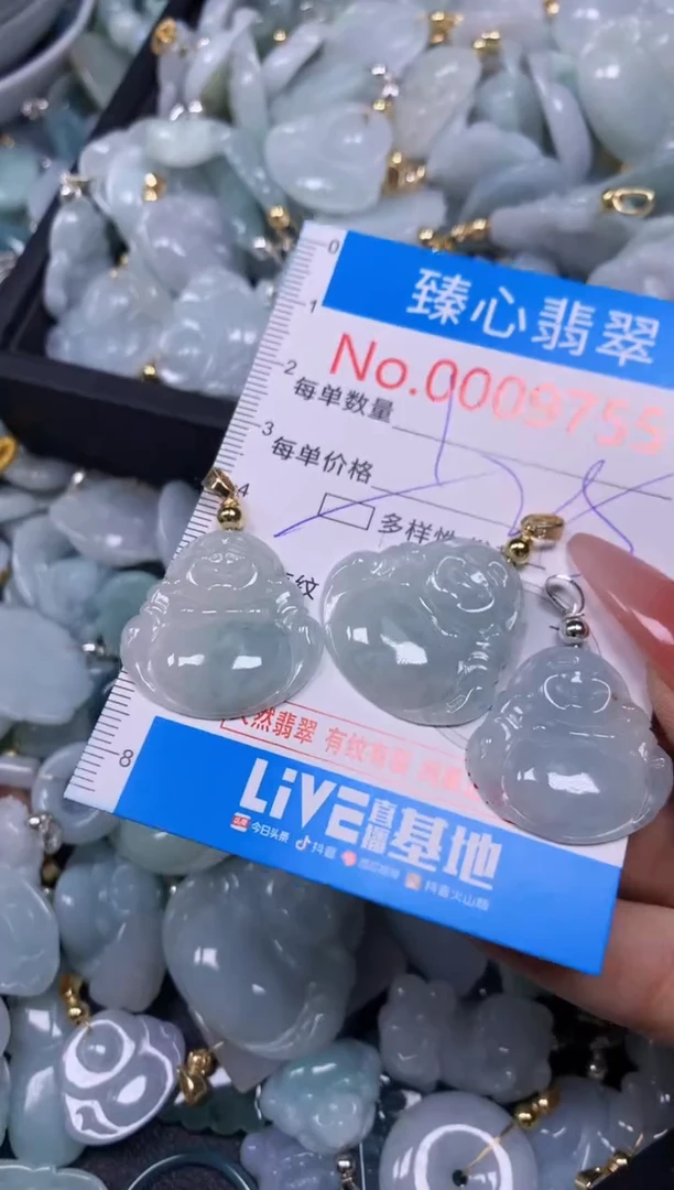 【闪购商品】翡翠颈饰未镶嵌含绳0009755