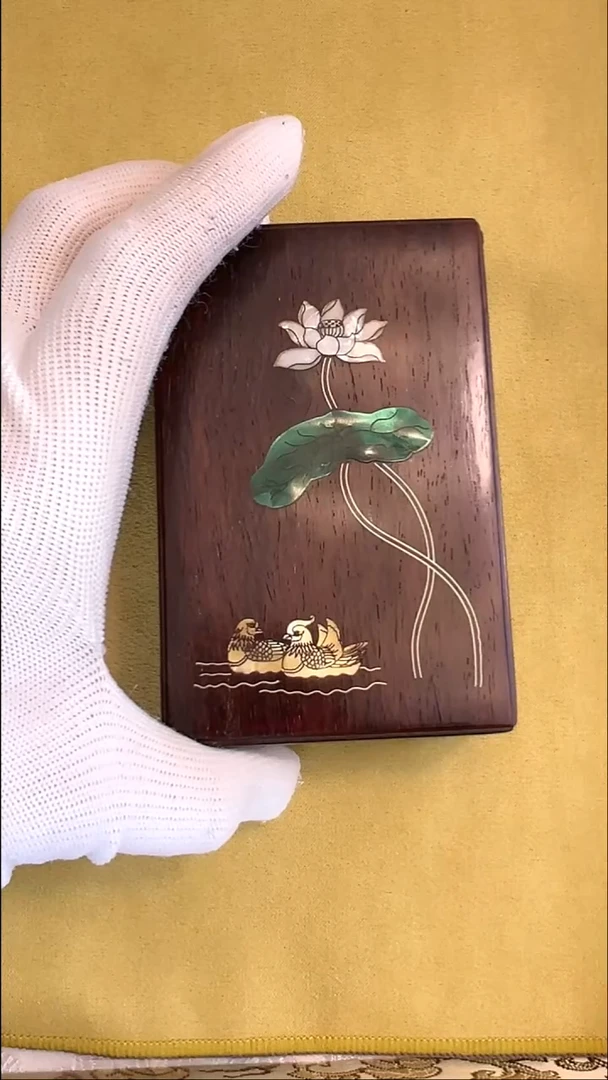 把件小叶紫檀印度小叶紫檀烟盒