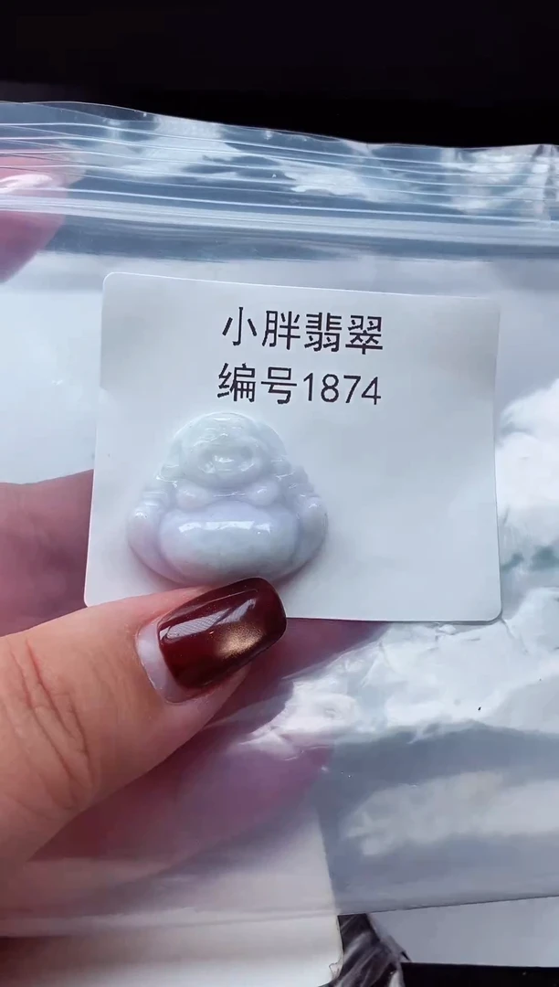 颈饰未镶嵌翡翠缅甸天然A货翡翠1874