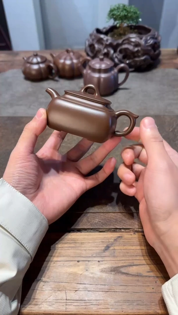 茶壶紫砂好**D长四方 紫砂壶