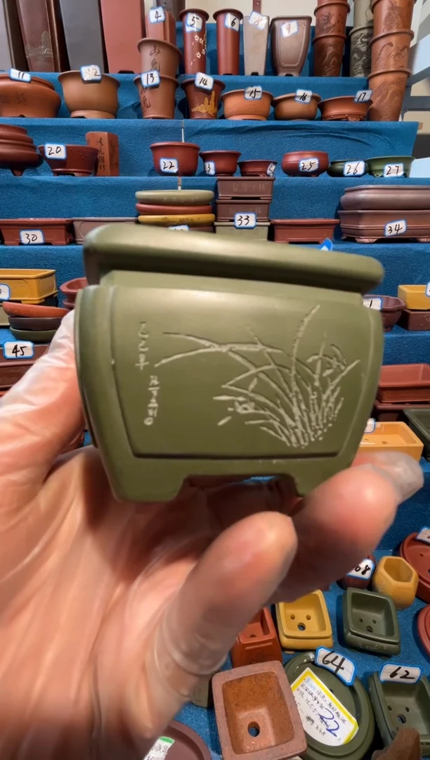 【闪购商品】紫砂紫砂花盆5*4