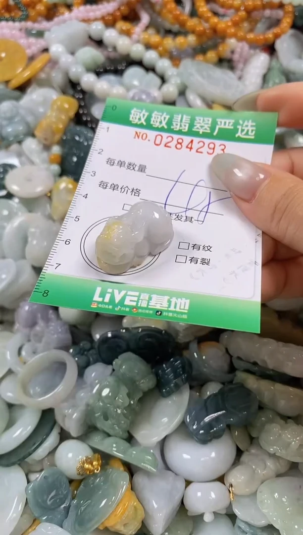 翡翠未镶嵌颈饰闪购0284293