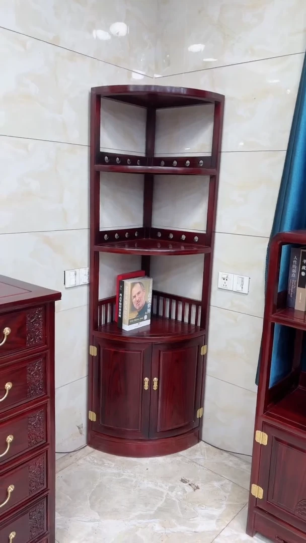 【闪购商品】花梨木类成套家具酸枝木转角柜