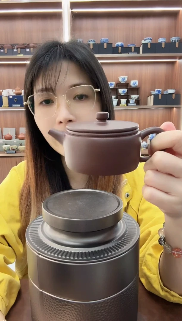 紫砂壶宜兴 半手工紫砂壶