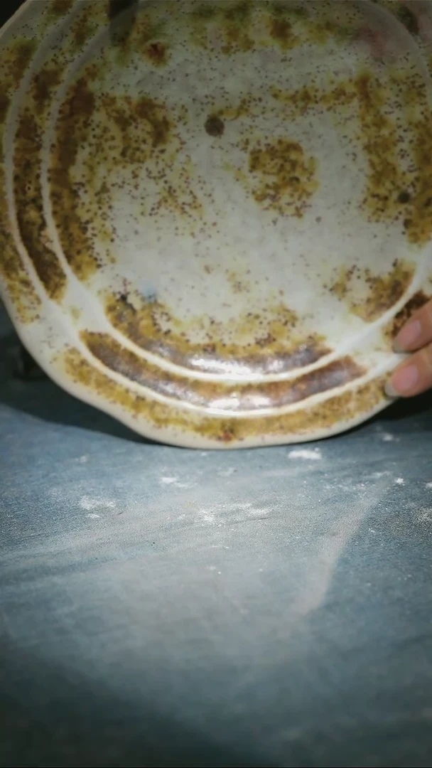 【闪购商品】碗浪鬼柴烧浪鬼家釉绘柴烧