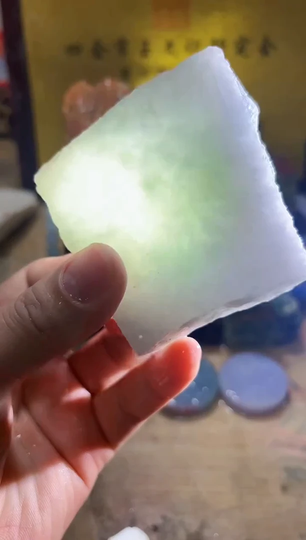 未镶嵌挂件翡翠A货常星7275