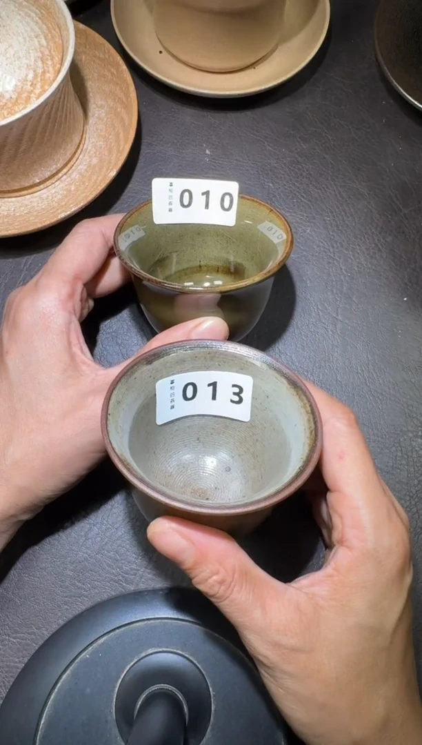 茶盏罗*福建窑建盏主人杯010+013