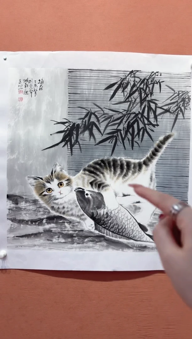 国画师立照老师国画作品