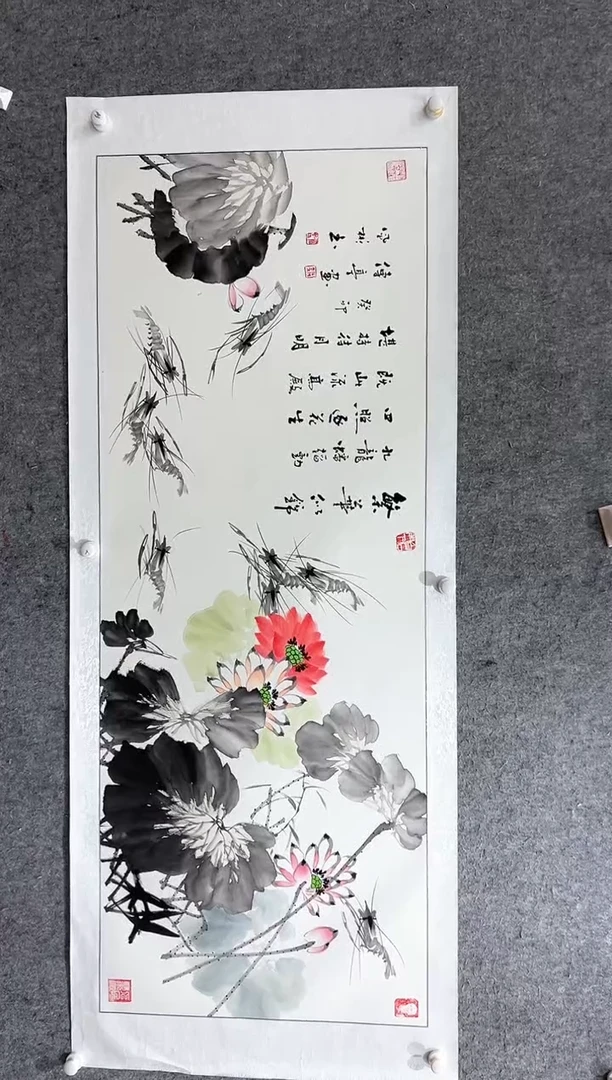 国画张传亭老师的作品