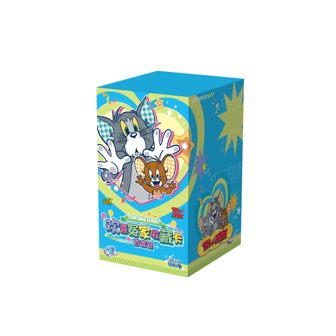 卡游婷崽【新品浮浮】猫和老鼠欢喜冤家百变包一弹收藏卡牌盲盒代拆