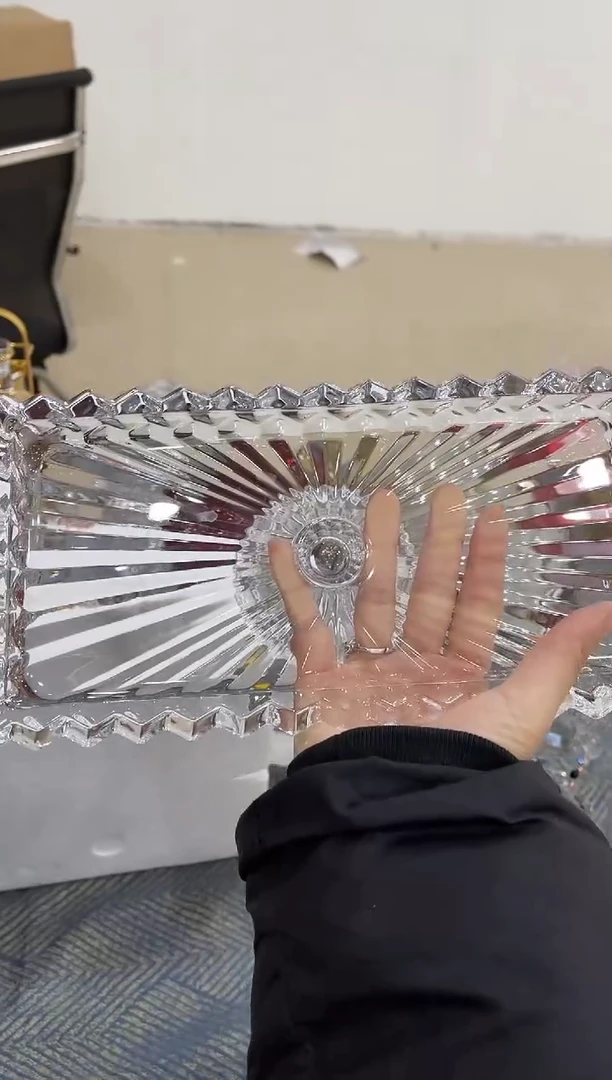 有机玻璃高脚方盘