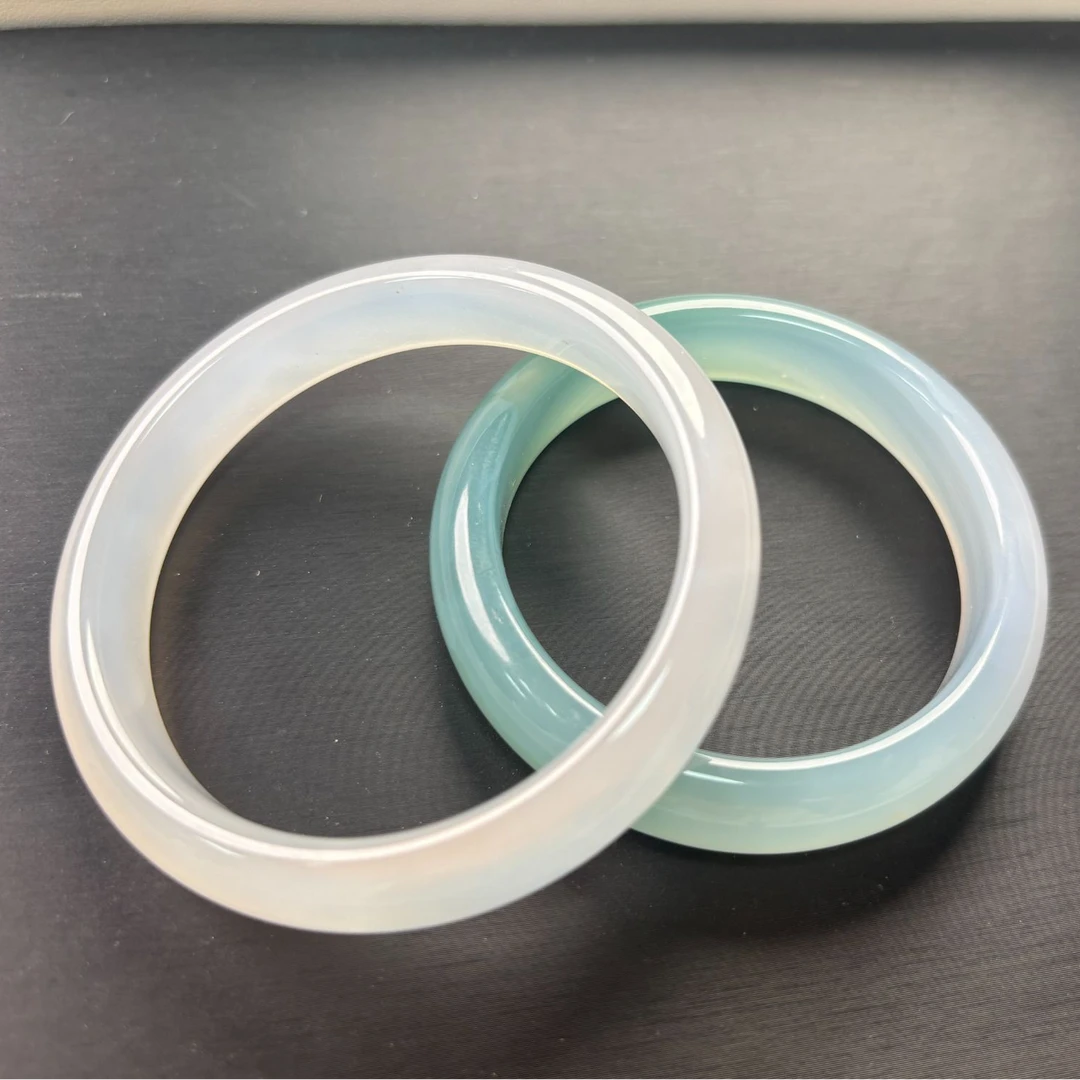 云集珠宝 玛瑙手镯白月光 半山水（多样性发一）