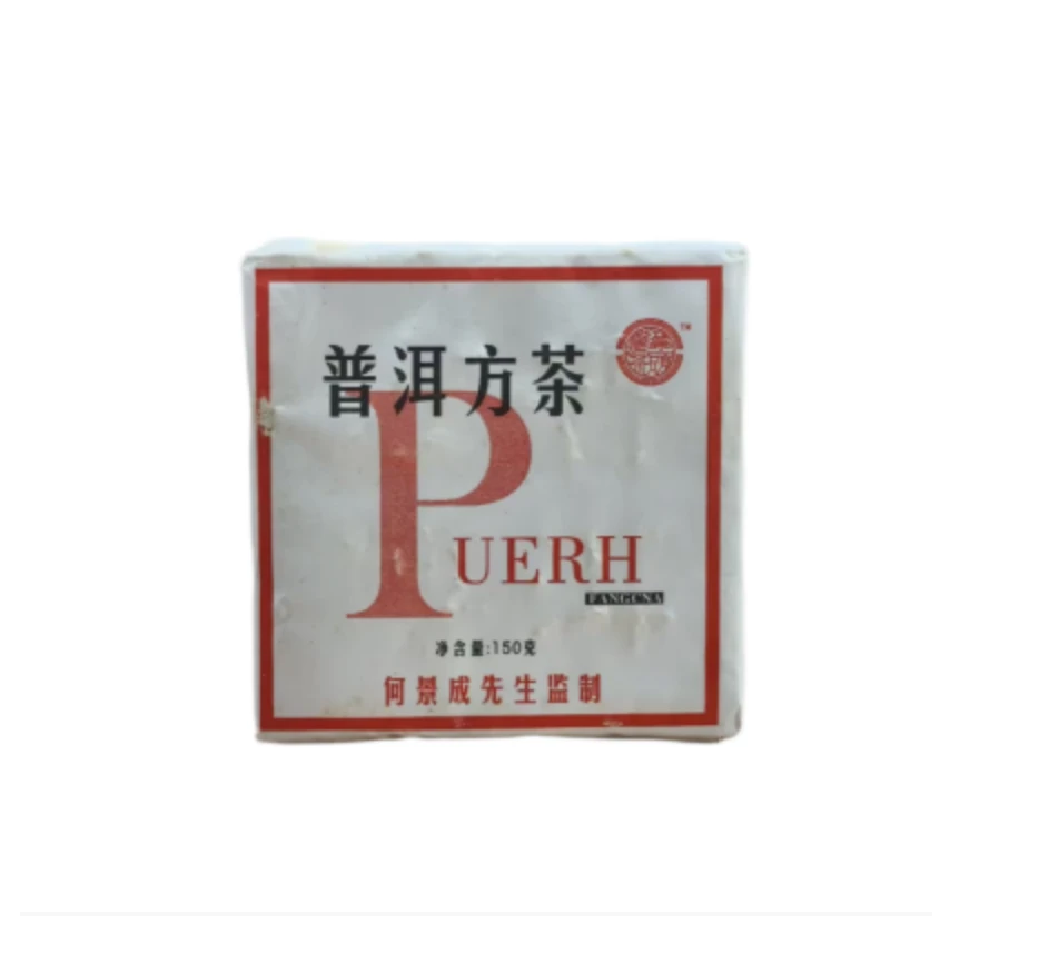 何景成|2009年老仓方砖生茶  150克/砖【福圆严选】