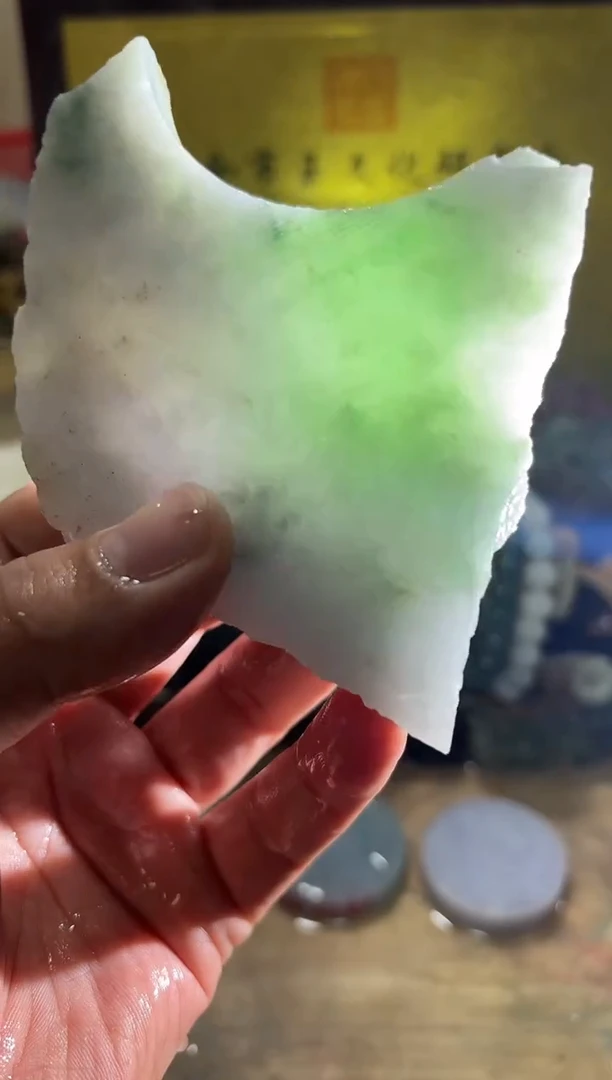 未镶嵌挂件翡翠A货常星7121