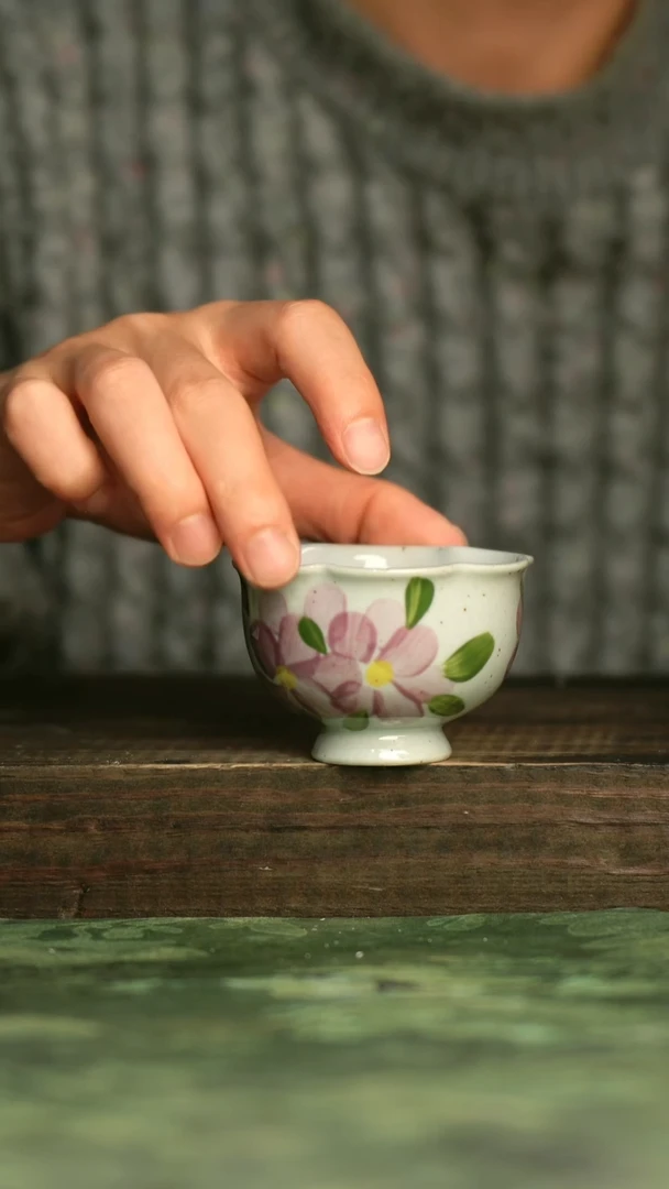 瓷器青诗集手工手绘瓷器