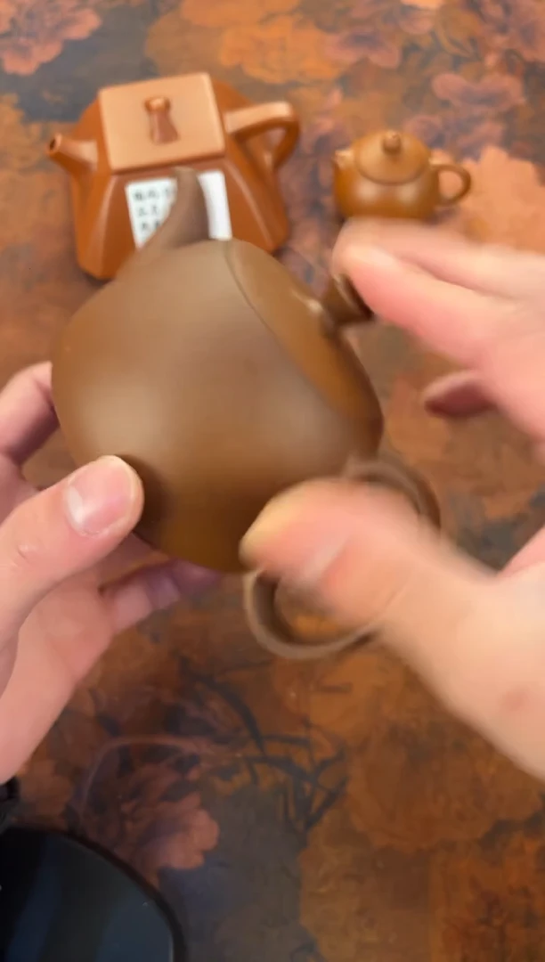 茶杯紫砂-手拉胚