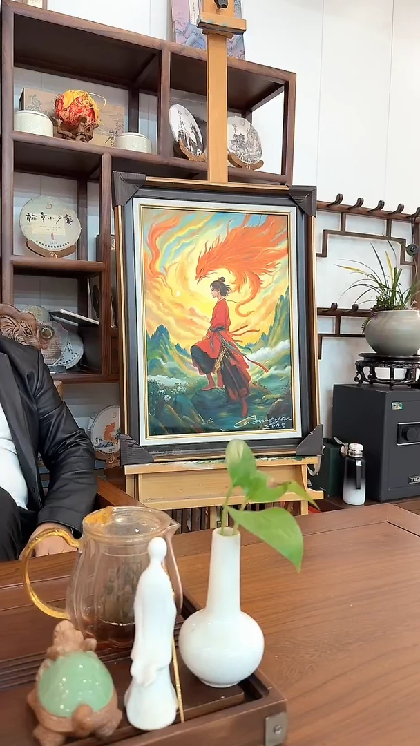 油画12人物-曹雪岩-油画