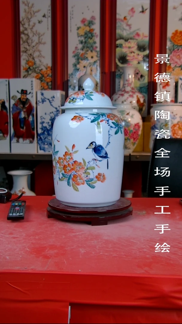 摆件景德镇陶瓷 全场手工手绘