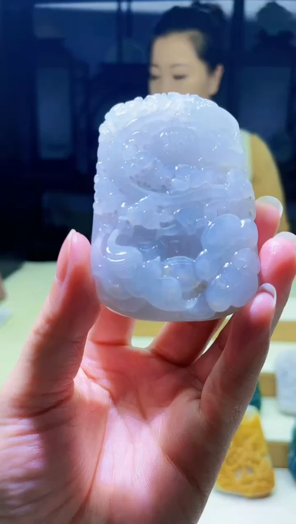 未镶嵌定制翡翠毛货09090155