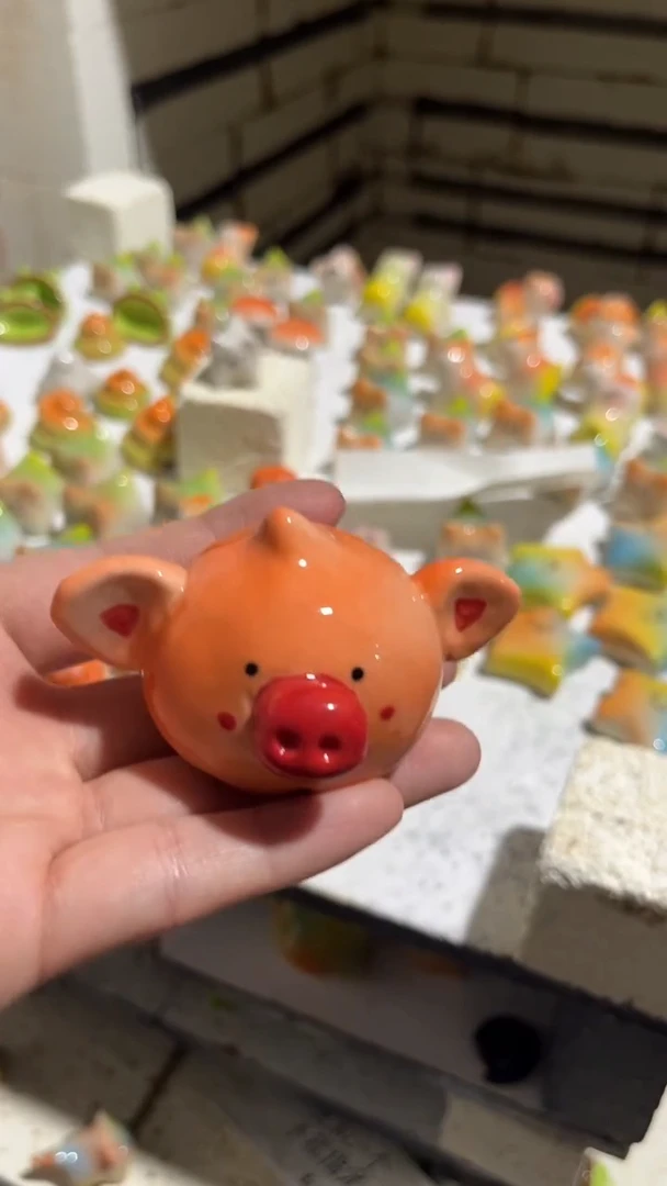 【闪购商品】摆件103纯手工微瑕陶瓷