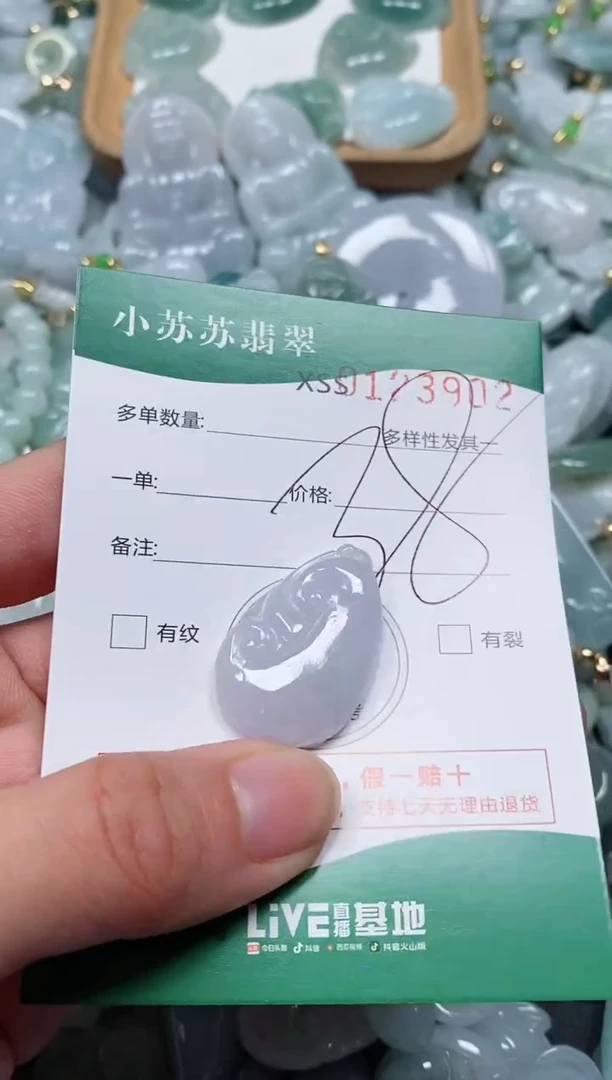 【闪购商品】翡翠颈饰未镶嵌闪购商品0123902