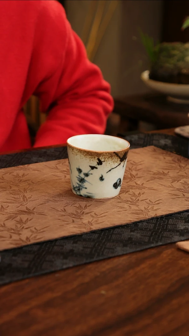 【闪购商品】杯子云鹤咖啡杯初见