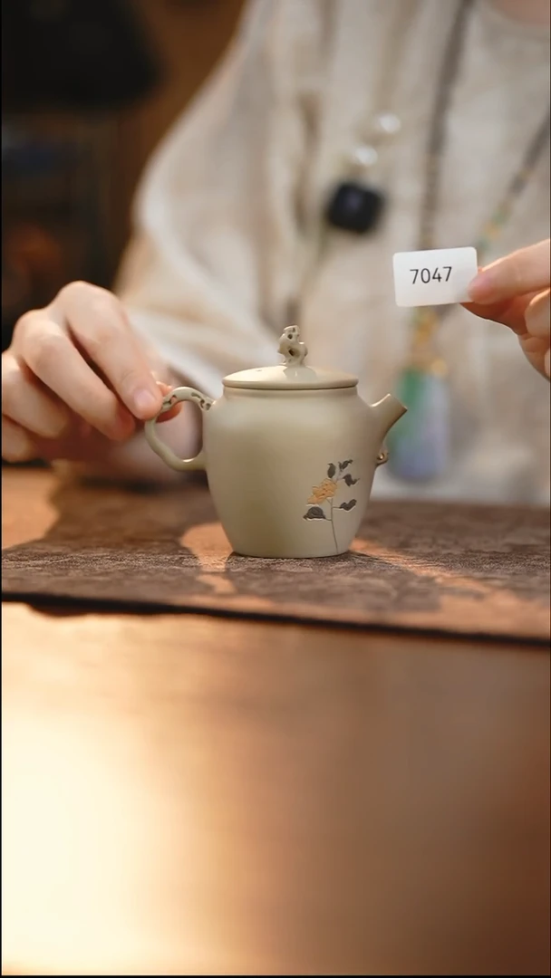 雲梦茶器紫陶茶壶7047