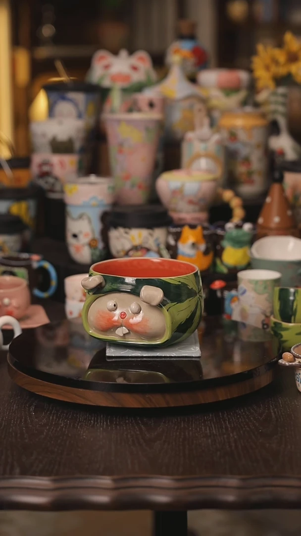 景德镇釉下彩绘设计师款式陶瓷