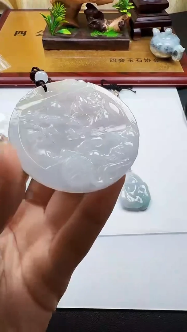 吊坠(不含链)未镶嵌翡翠1