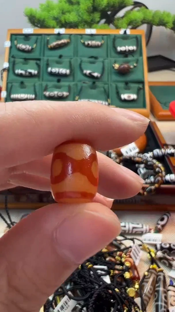 玛瑙/玉髓（覆膜）颈饰未镶嵌166（微瑕随机发货）